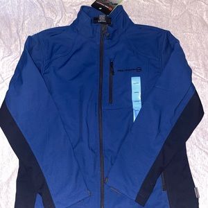 Men’s Large Free Country Softshell Full Zip Jacket